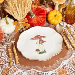 Alathea Caramel Linen Placemats (Set Of 4)|Mrs. Alice Online