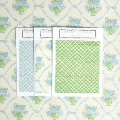Alice's Bouquet Fabric (Blue)|Mrs. Alice