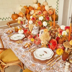 Amber Hobnail Jug And Glasses (Set Of 6)|Mrs. Alice Online