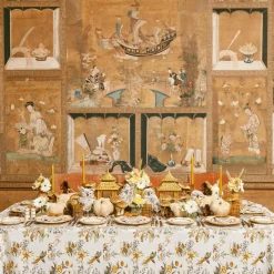 Amber Speckle Water Glasses|Mrs. Alice Best