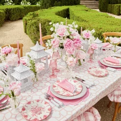 Amelie Pink Placemats & Napkins (Set Of 4)|Mrs. Alice Best