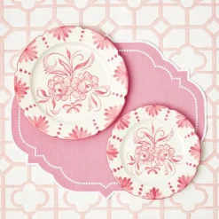 Amelie Pink Placemats (Set Of 4)|Mrs. Alice Clearance
