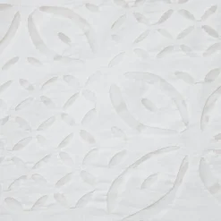 Applique White Tablecloth|Mrs. Alice Sale