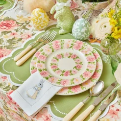 Assorted White Linen Rabbit Napkins (Set Of 4)|Mrs. Alice