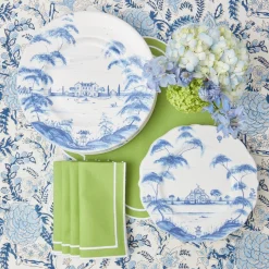 Beatrice Blue Tablecloth|Mrs. Alice Clearance