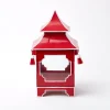 Berry Red Pagoda Lantern|Mrs. Alice Sale