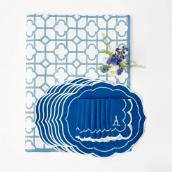 Blue Bamboo & Gabrielle Linen Set|Mrs. Alice Outlet