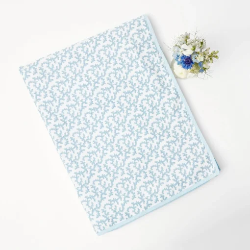 Blue Coral Tablecloth|Mrs. Alice Sale