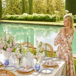 Blue Glass Lantern Tea Light Holder (Pair) - 18 Cm|Mrs. Alice Outlet