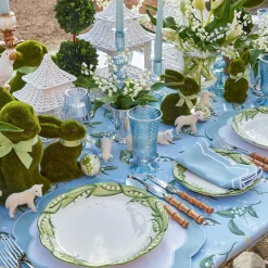 Blue Lily Of The Valley Tablecloth|Mrs. Alice Discount