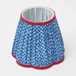 Blue Lotus Lampshade|Mrs. Alice Hot