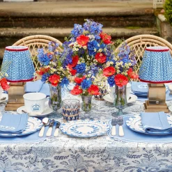 Blue Lotus Lampshade|Mrs. Alice Hot