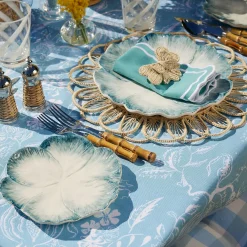 Blue Matilde Starter Plates (Set Of 4)|Mrs. Alice Best