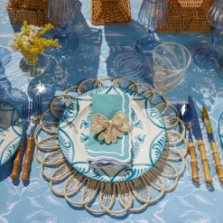 Blue Melograno Dinner Plate|Mrs. Alice Hot