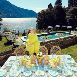 Blue Melograno Dinner Plates (Set Of 4)|Mrs. Alice Online