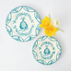 Blue Melograno Starter Plates (Set Of 4)|Mrs. Alice Hot