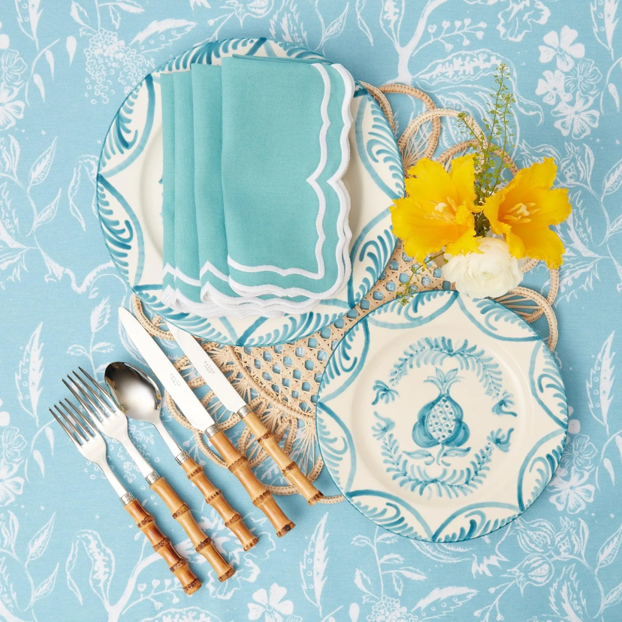 Blue Melograno Starter Plate|Mrs. Alice Outlet
