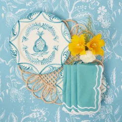 Blue Melograno Tablecloth|Mrs. Alice Sale