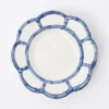 Blue Petal Bamboo Dinner Plate|Mrs. Alice Best