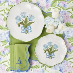 Blue Tulip Starter Plate|Mrs. Alice Discount
