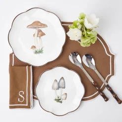 Burnt Bamboo Salad Servers|Mrs. Alice Hot