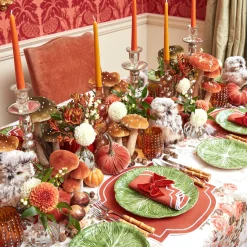 Burnt Orange Placemats (Set Of 4)|Mrs. Alice Clearance