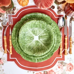 Burnt Orange Placemats (Set Of 4)|Mrs. Alice Clearance