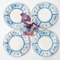 Cadiz Hand Painted Dinner Plates (Set Of 4)|Mrs. Alice Sale