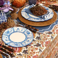 Cadiz Hand Painted Starter Plates (Set Of 4)|Mrs. Alice Clearance