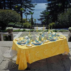 Camille Azure Candle Set (Yellow)|Mrs. Alice Online