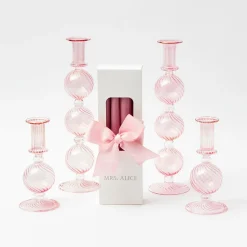 Camille Peony Candle Set|Mrs. Alice Sale