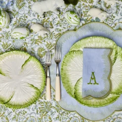 Capri Lettuce Dinner & Starter Plate (Set Of 8)|Mrs. Alice Discount