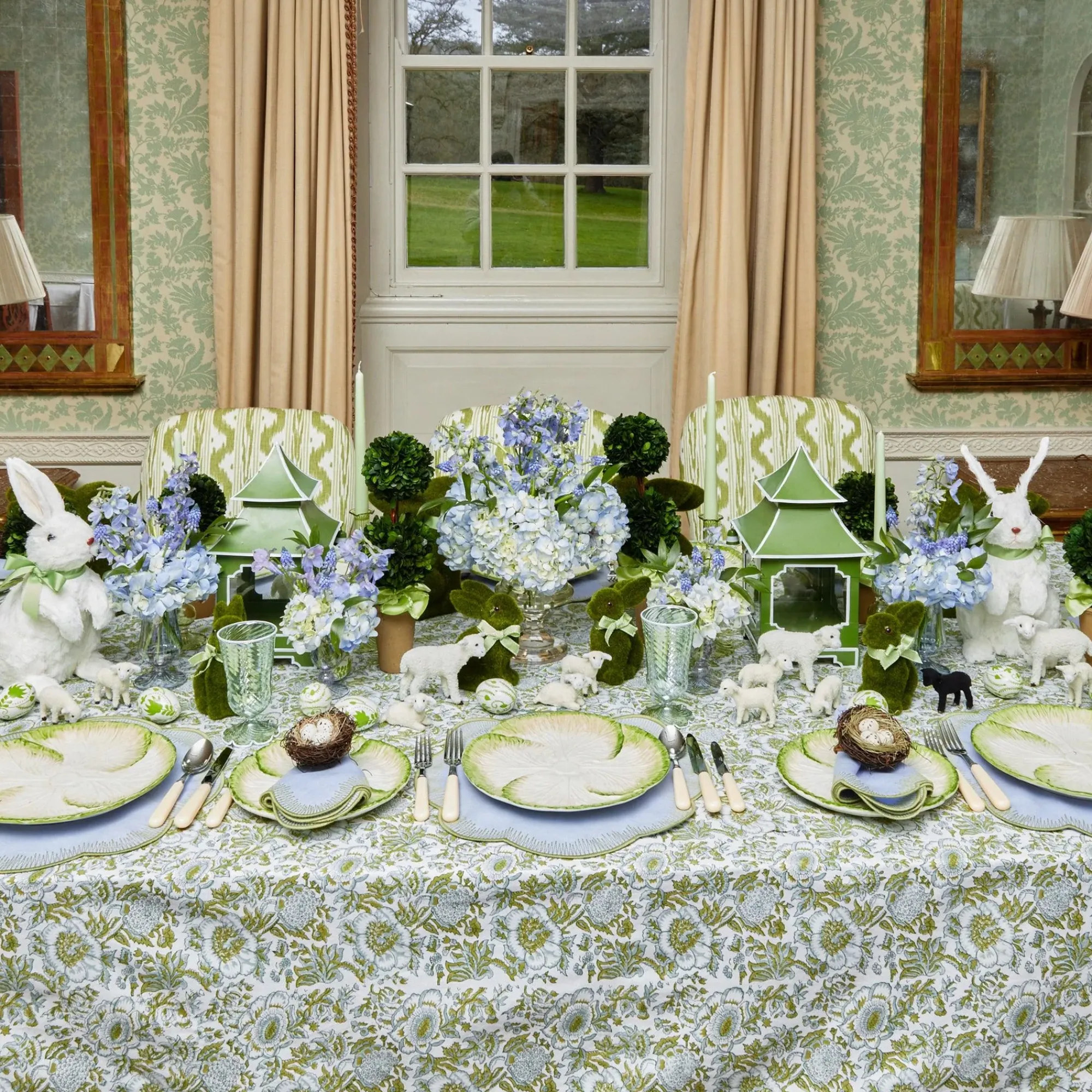 Capri Lettuce Dinner & Starter Plate (Set Of 8)|Mrs. Alice Discount