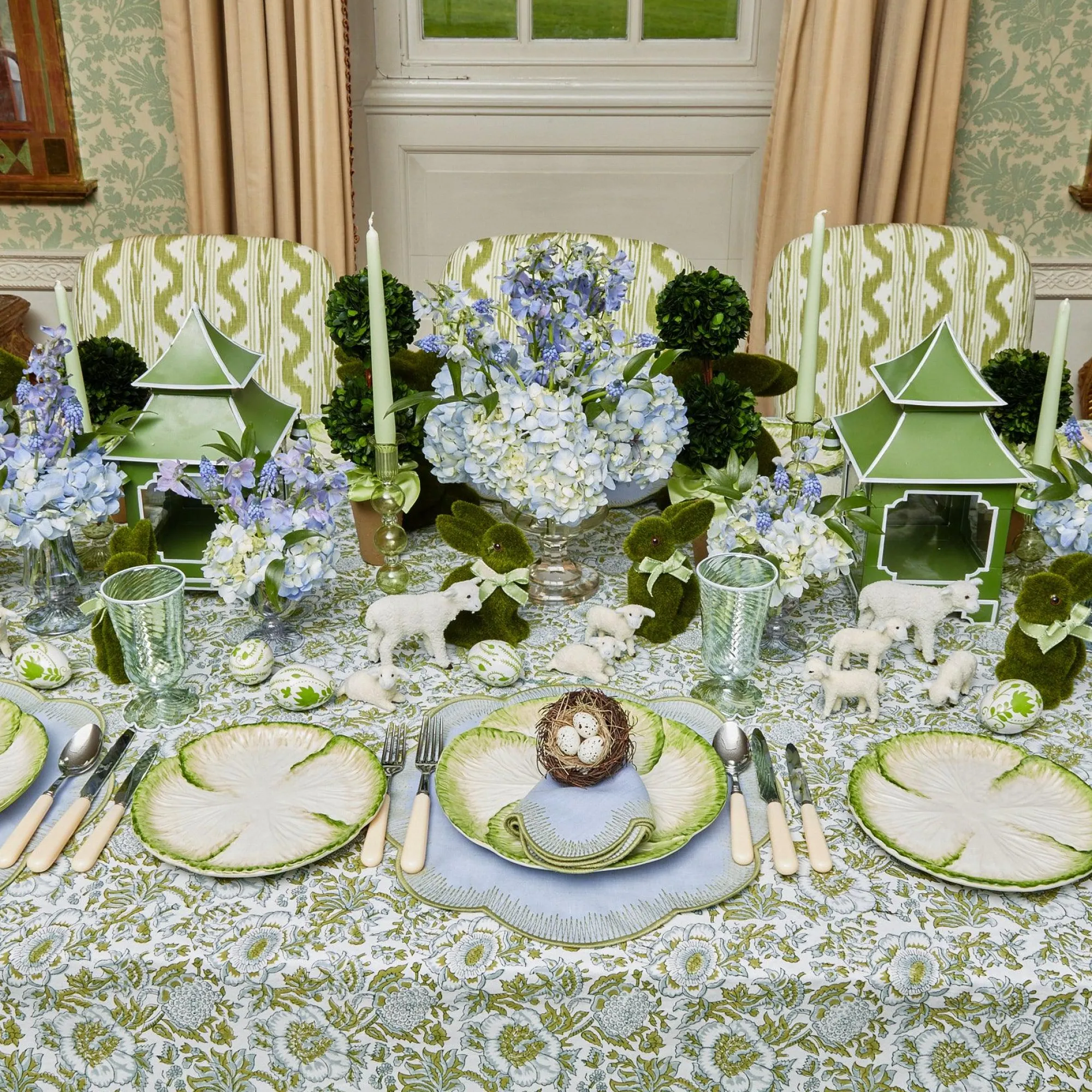 Capri Lettuce Dinner & Starter Plate (Set Of 8)|Mrs. Alice Discount