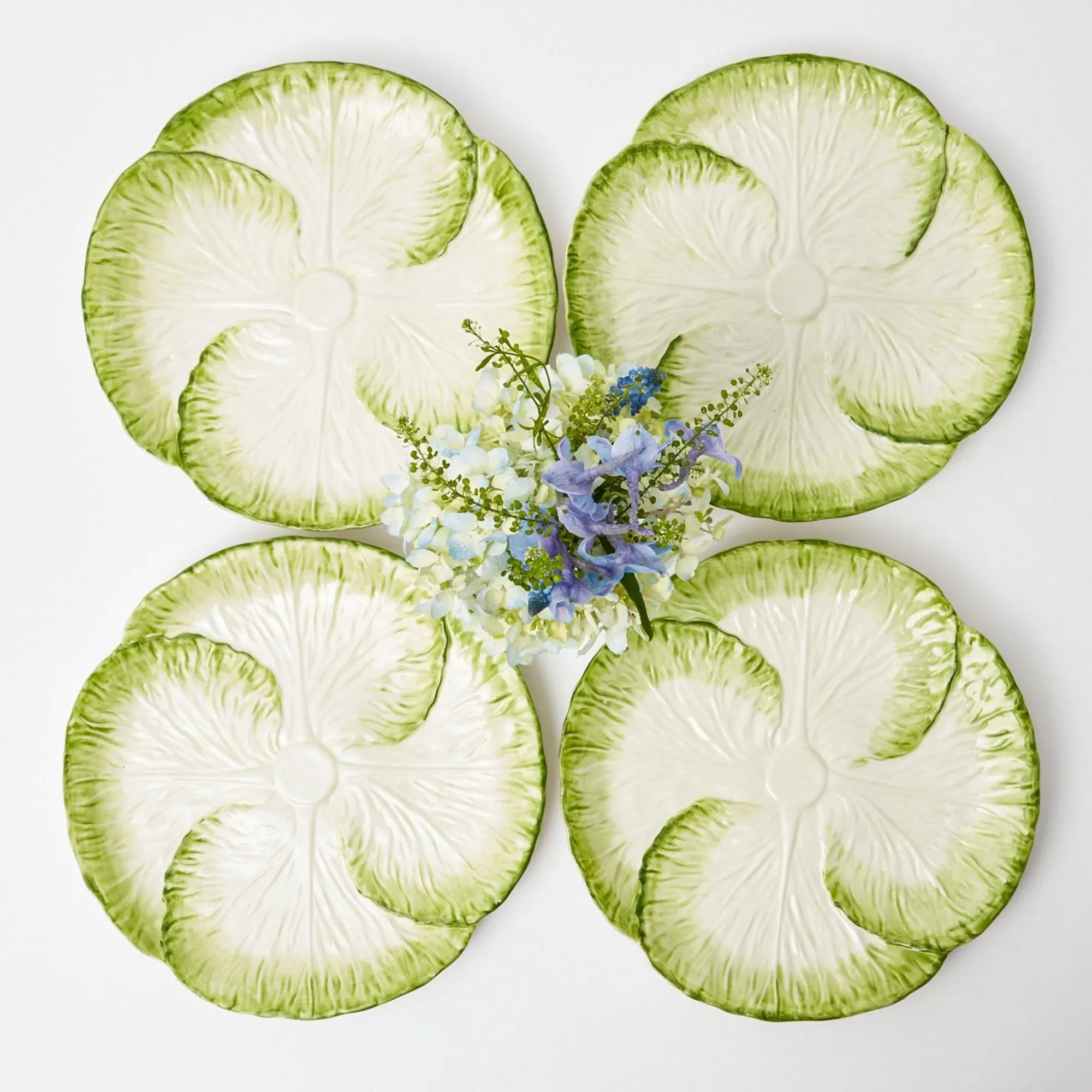 Capri Lettuce Dinner Plate (Set Of 4)|Mrs. Alice Online