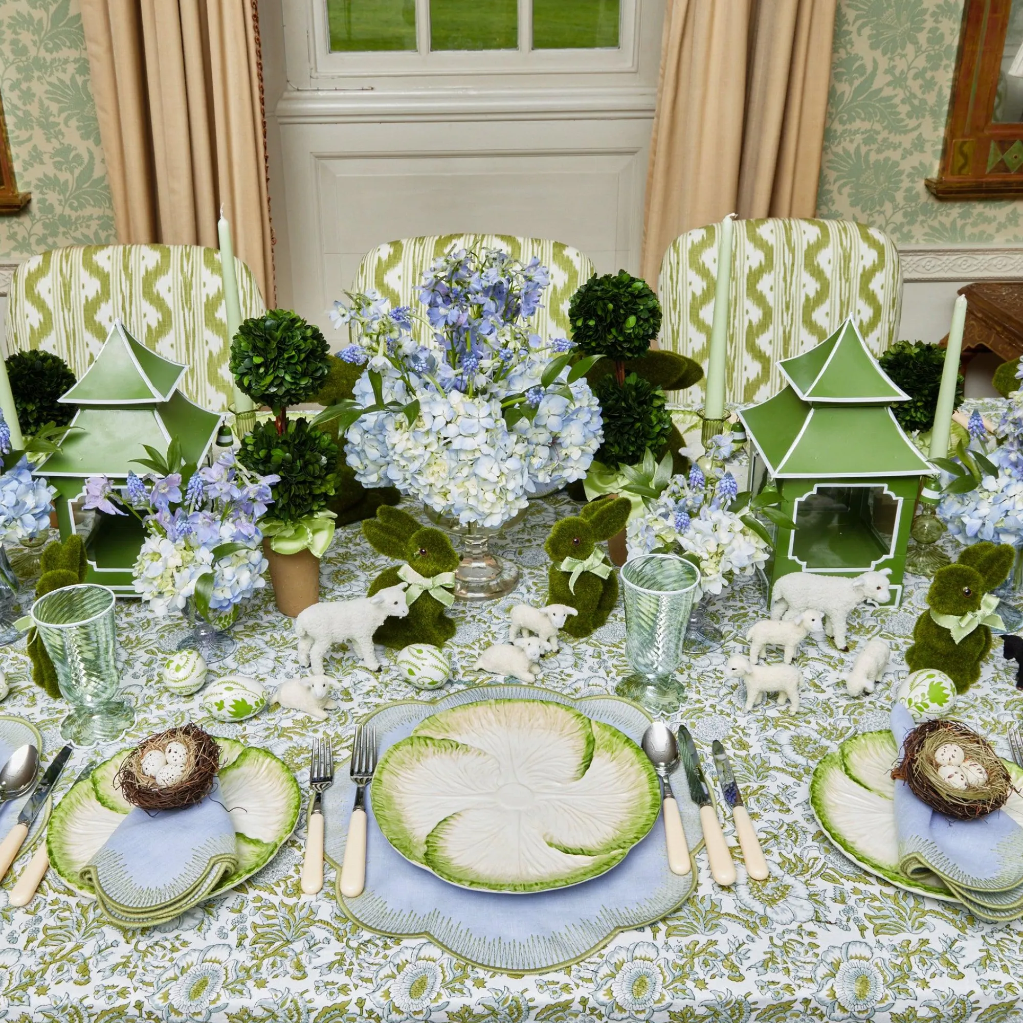 Capri Lettuce Dinner Plate (Set Of 4)|Mrs. Alice Online