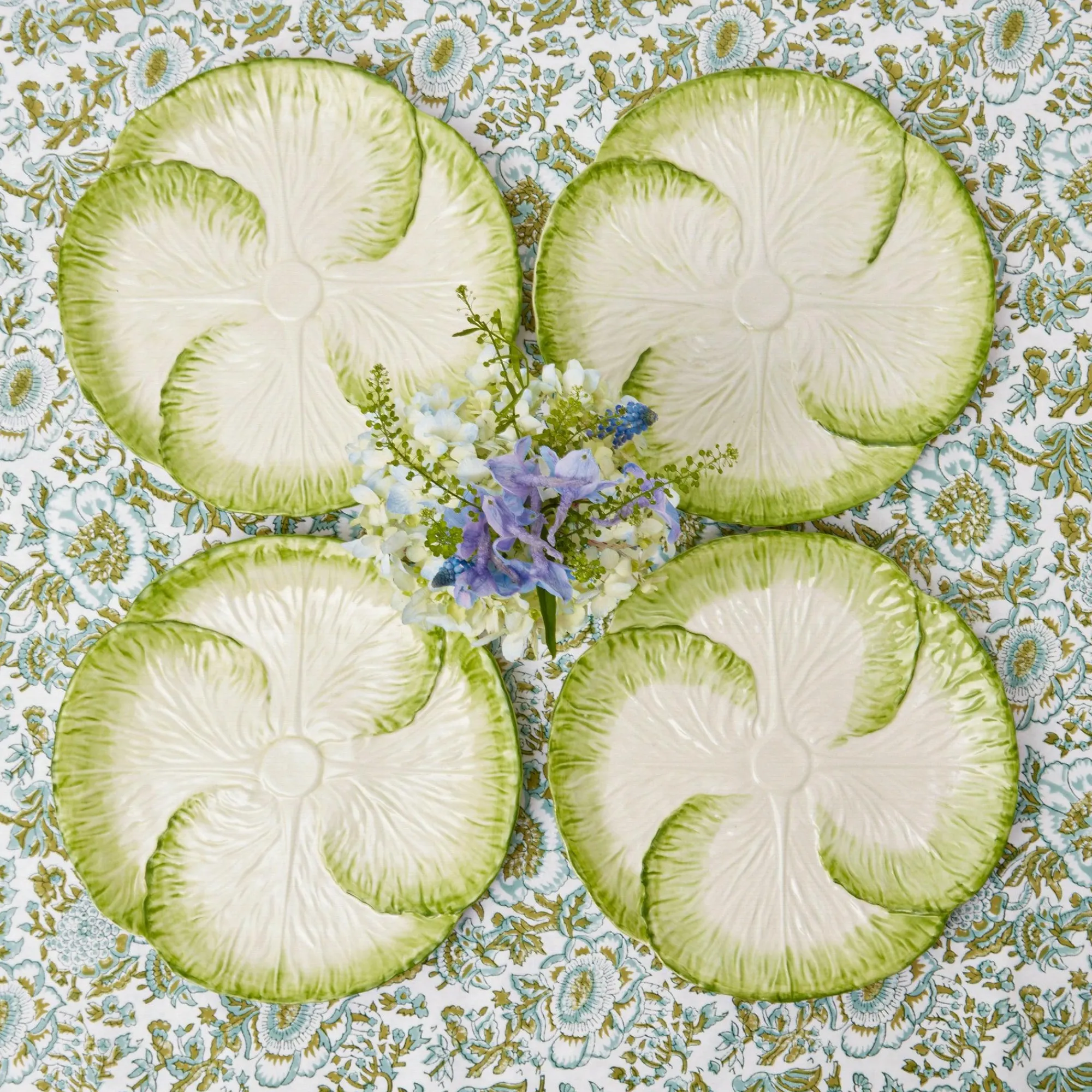 Capri Lettuce Dinner Plate (Set Of 4)|Mrs. Alice Online