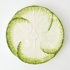 Capri Lettuce Dinner Plate|Mrs. Alice Hot