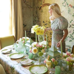 Capri Lettuce Dinner Plate|Mrs. Alice Online