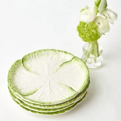Capri Lettuce Starter Plate (Set Of 4)|Mrs. Alice Hot