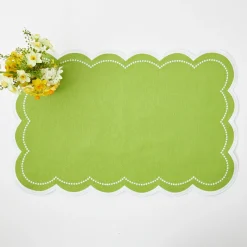 Cecily Green Tray Liner|Mrs. Alice Outlet