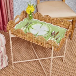 Cecily Green Tray Liner|Mrs. Alice Outlet