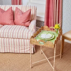 Cecily Green Tray Liner|Mrs. Alice Outlet