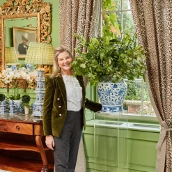 Chestnut Brown Leopard Fabric|Mrs. Alice Best