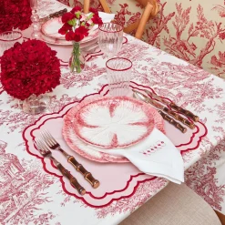 Claudette Toile Tablecloth|Mrs. Alice Outlet