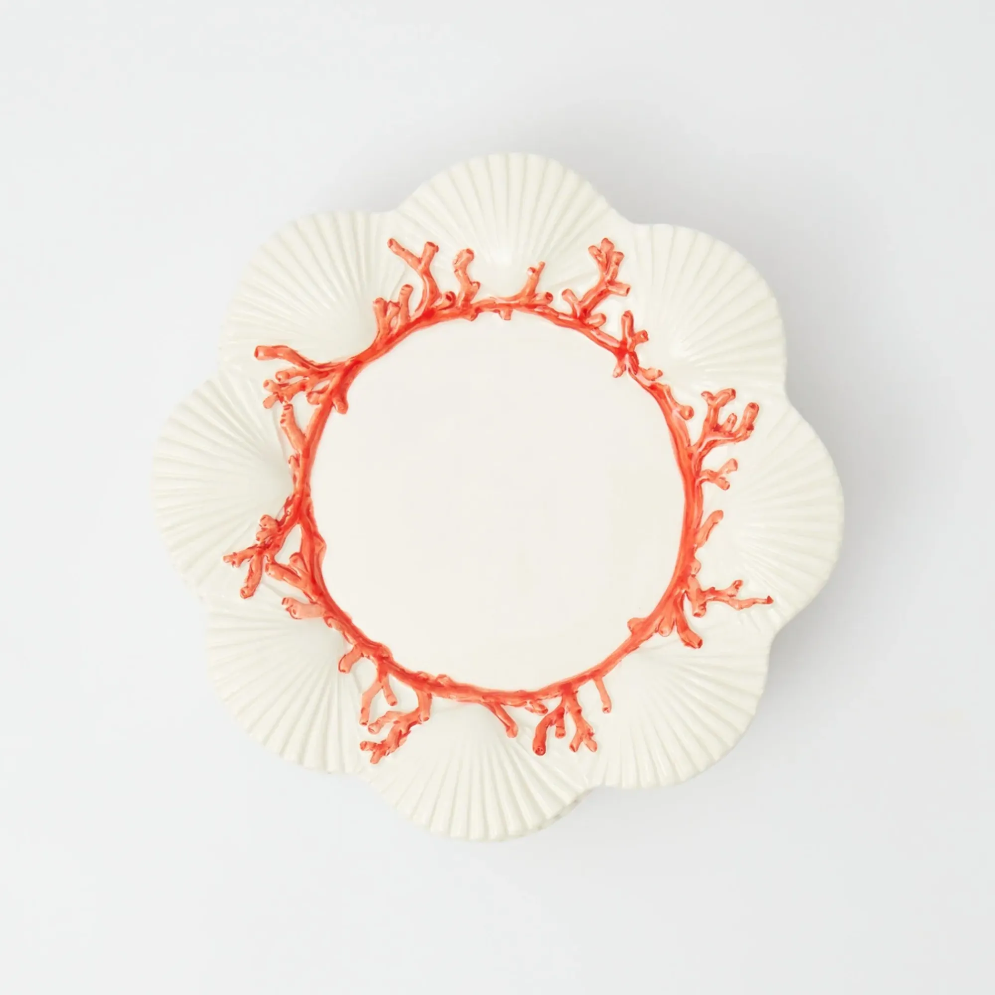 Coral Dinner Plates (Set Of 4)|Mrs. Alice