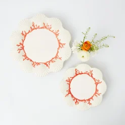 Coral Starter Plates (Set Of 4)|Mrs. Alice Hot