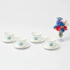 Coronation Breakfast Cup & Saucer (Set Of 4)|Mrs. Alice Clearance