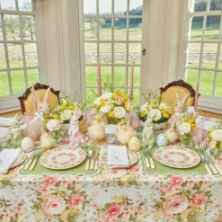 Dahlia Garland Dinner & Starter Plates (Set Of 8)|Mrs. Alice Sale