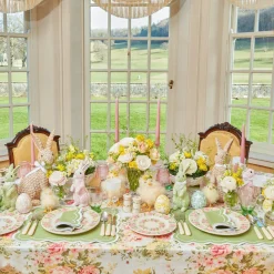 Dahlia Garland Dinner & Starter Plates (Set Of 8)|Mrs. Alice Clearance